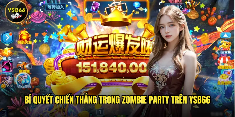 Làm sao để tận hưởng trải nghiệm Zombie Party tại Ysb66? 3 Bí quyết chiến thắng trong Zombie Party trên Ysb66
